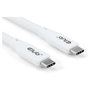 Club 3D CAC-3001 Cable USB-C USB4 240W 20Gbps 2m Blanco