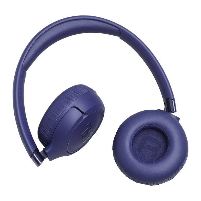 JBL Auriculares T680NC Supraaurales Bluetooth Inalámbricos y Alámbricos con Reducción de Ruido Adaptativa, Autonomía 50h, Color Azul