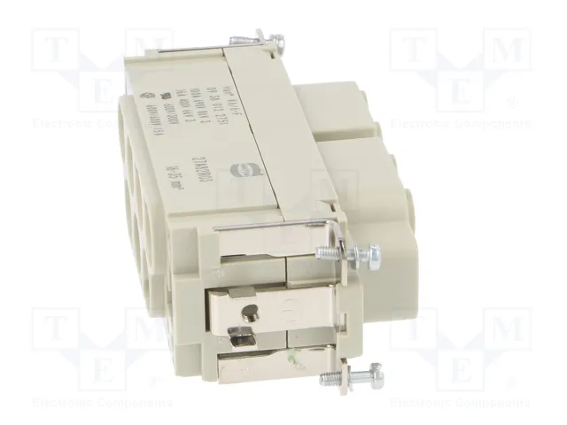 HARTING Han K 6/6 Pos. F Insert Combi con crimp