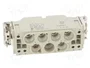 HARTING Han K 6/6 Pos. F Insert Combi con crimp