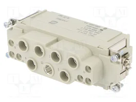 HARTING Han K 6/6 Pos. F Insert Combi con crimp