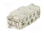 HARTING Han K 6/6 Pos. F Insert Combi con crimp