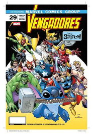 Panini España S.A. Los Vengadores (Portada Alternativa Disney Stitch) 29