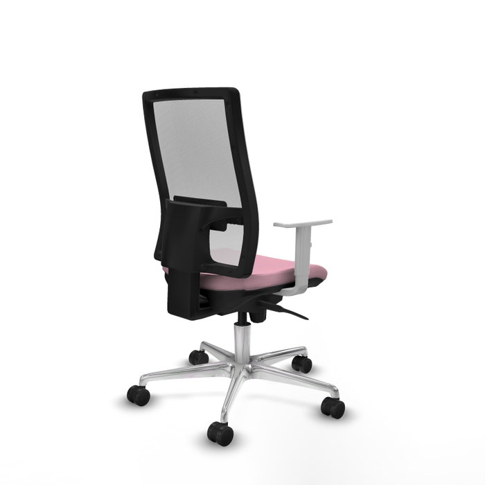 PIQUERAS Y CRESPO Silla de oficina Horna Rosa y Blanca PIQUERAS Y CRESPO Silla de oficina Horna Rosa y Blanca