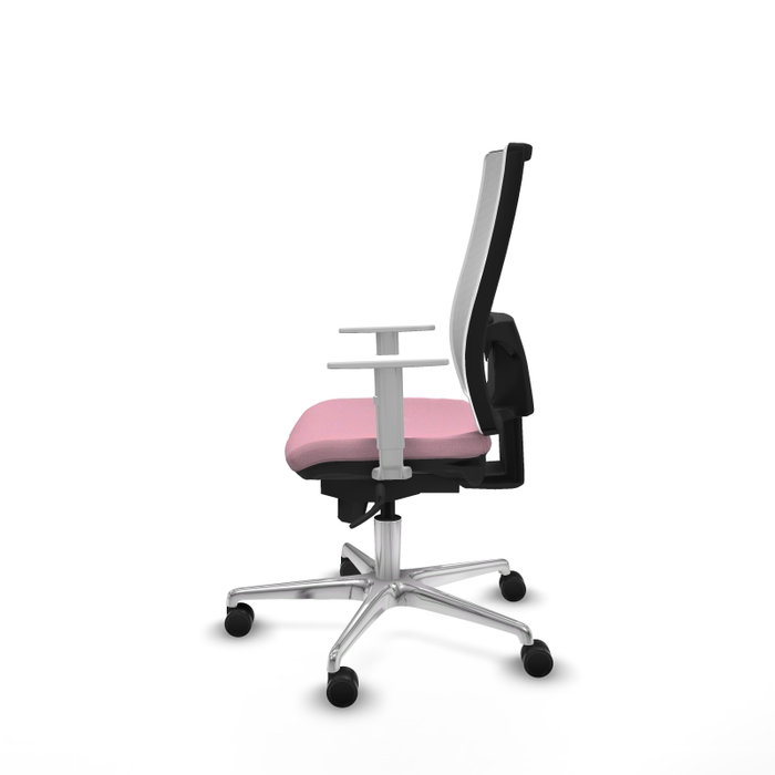 PIQUERAS Y CRESPO Silla de oficina Horna Rosa y Blanca PIQUERAS Y CRESPO Silla de oficina Horna Rosa y Blanca