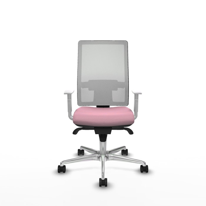 PIQUERAS Y CRESPO Silla de oficina Horna Rosa y Blanca PIQUERAS Y CRESPO Silla de oficina Horna Rosa y Blanca