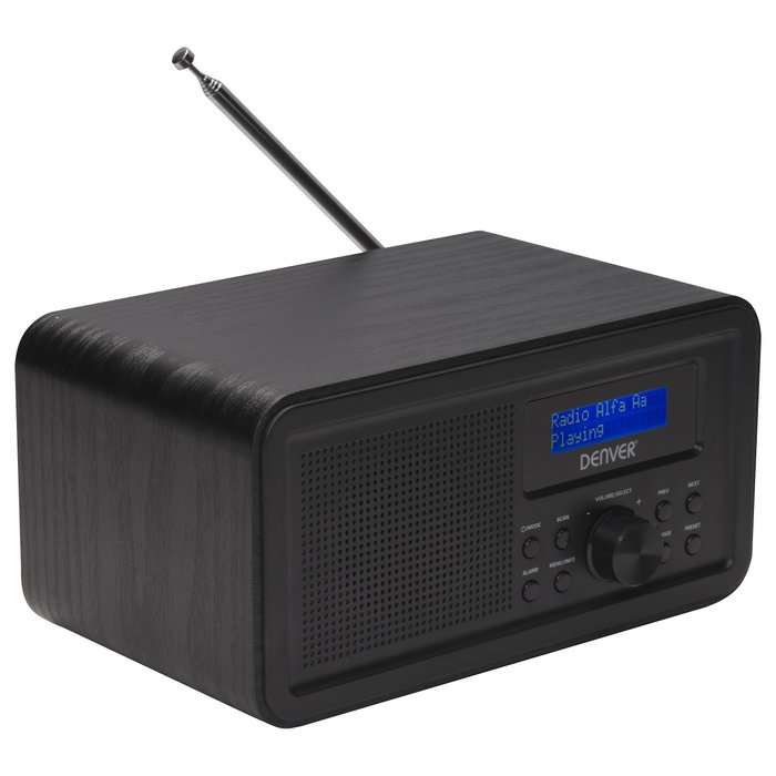 Denver DAB-30BLACK Radio Personal Digital DAB+ FM Negro