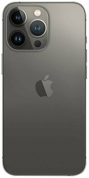 Apple iPhone 13 Pro 128GB Graphite - Smartphone Reacondicionado Grado A, Pantalla Super Retina XDR 6.1", Triple Cámara 12MP, Chip A15 Bionic