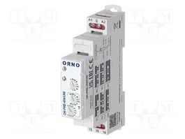 ORNO Relé de tiempo SPDT 12-240VAC/VDC 1s-10 días