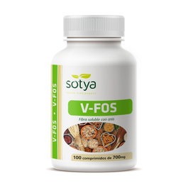 Sotya V-FOS VientrePlano 100 Comprimidos 700mg - Regulador Digestivo con Fructooligosacáridos