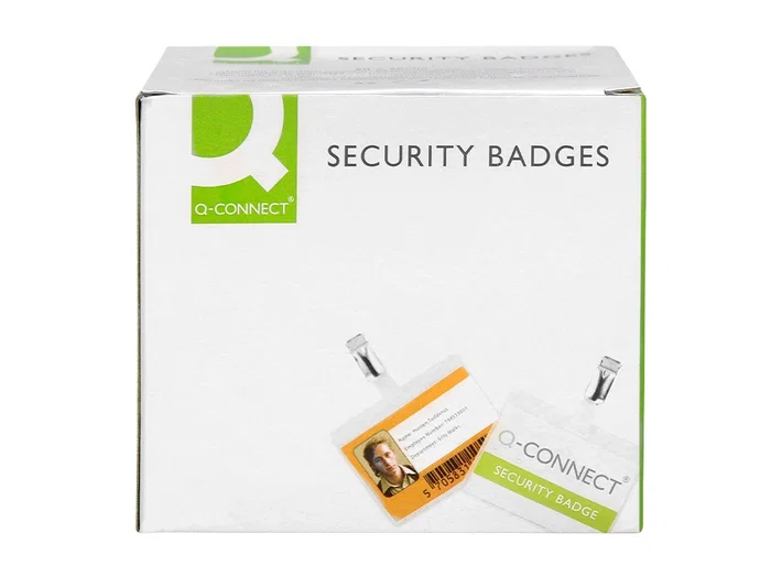 Q-connect Identificador con Pinza KF01562 Cerrada 60x90 mm Q-connect Identificador con Pinza KF01562 Cerrada 60x90 mm