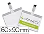 Q-connect Identificador con Pinza KF01562 Cerrada 60x90 mm Q-connect Identificador con Pinza KF01562 Cerrada 60x90 mm