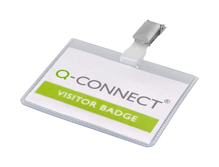 Q-connect Identificador con Pinza KF01562 Cerrada 60x90 mm Q-connect Identificador con Pinza KF01562 Cerrada 60x90 mm