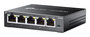 TP-Link ES205G Switch Gestionado Gigabit Ethernet 5 Puertos 10/100/1000 Negro