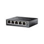 TP-LINK ES205G Switch Gestionado Gigabit Ethernet, 5 Puertos, Capacidad de Conmutación 10 Gbit/s, Integración Omada SDN