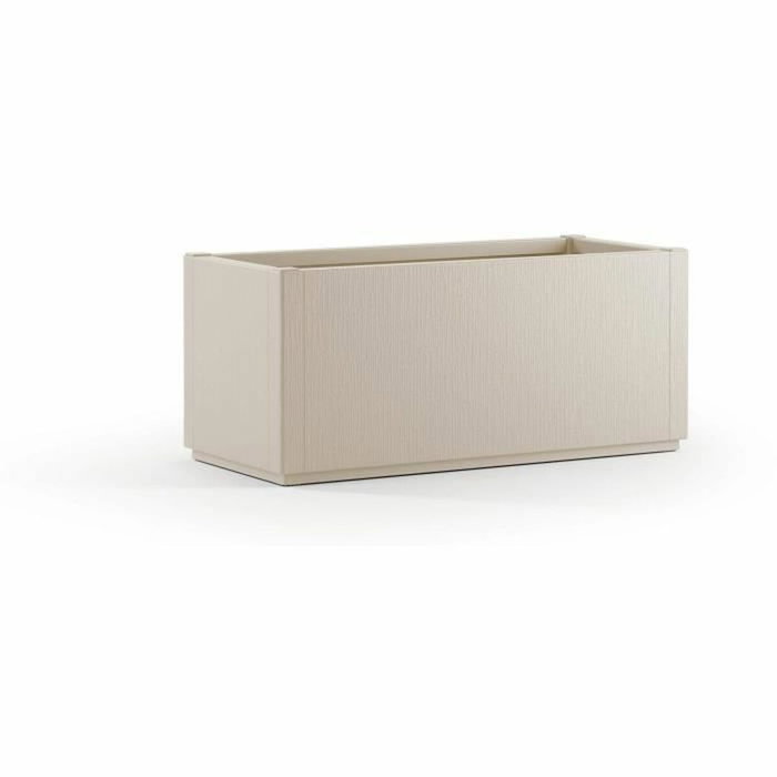 Stefanplast Jardinera Rectangular Ethica 80 cm Tiza