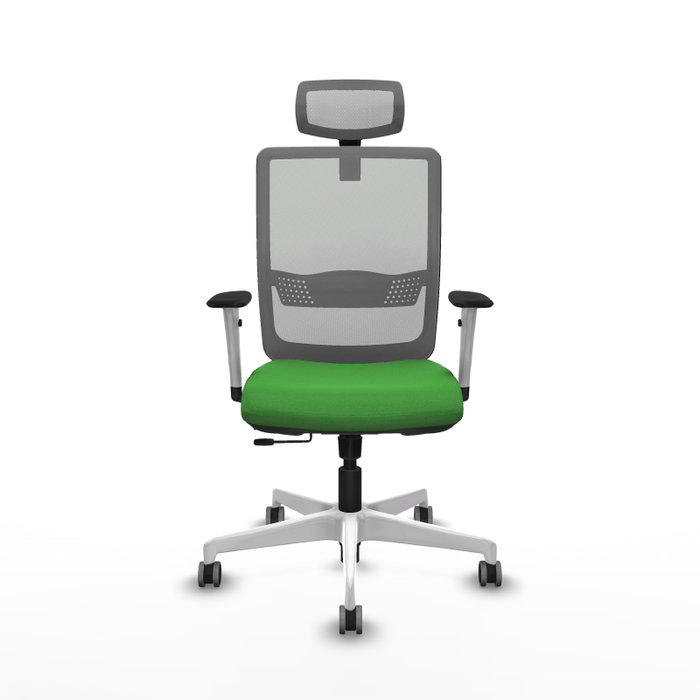PIQUERAS Y CRESPO Silla de oficina Haches Verde y Gris PIQUERAS Y CRESPO Silla de oficina Haches Verde y Gris