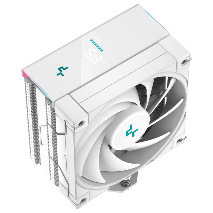 DeepCool AK400 Digital WH Blanco con Pantalla Digital y ARGB