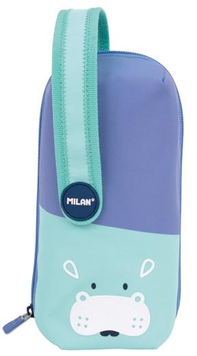 Milan Kit 4 Estuches C-Contenido Serie Especial Fun Animals Azul Milan Kit 4 Estuches C-Contenido Serie Especial Fun Animals Azul