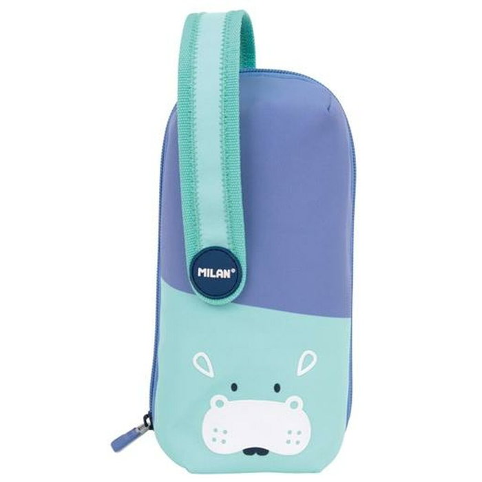 Milan Kit 4 Estuches con Contenido Serie Especial Fun Animals Azul