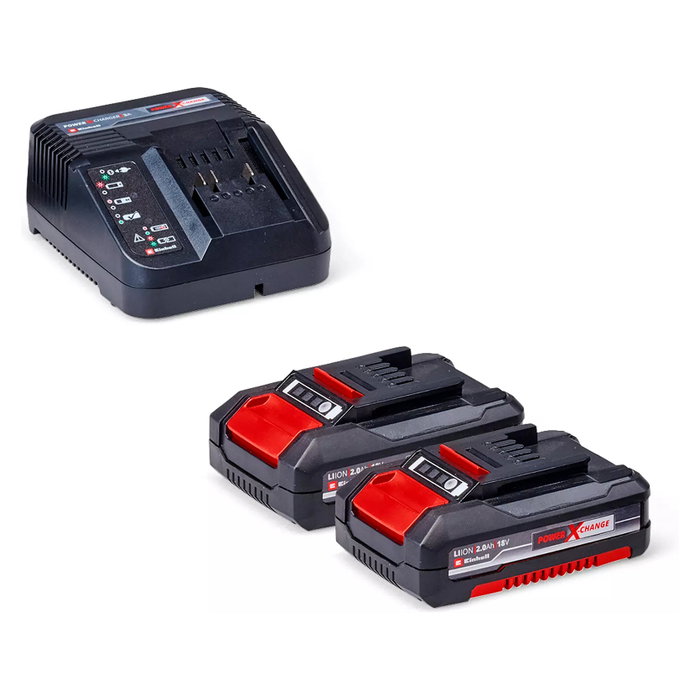Einhell TP-CD 18/70 Li-i BL Taladro combinando con percusión, 2 baterías de 2.0 Ah