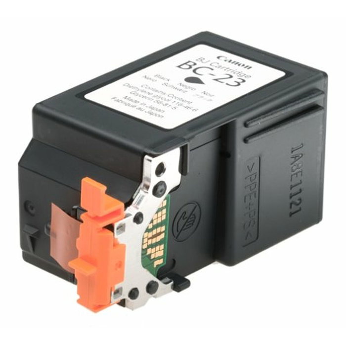 Canon Cabezal y Cartucho de Tinta Negra Pigmentada BC-23 Canon Cabezal y Cartucho de Tinta Negra Pigmentada BC-23