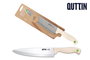 Quttin Cuchillo de cocina 20 cm afilado, acero inoxidable, colección Bio, diseño ergonómico (24 Unidades)