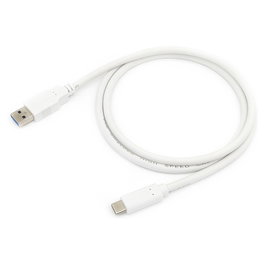 EQUIP Cable USB-C a USB-A 3.2 Gen 1 (5 Gbps) 0.5m Blanco 128366 - USB 3.1 Gen 1, Plug & Play, Cobre, 3A, RoHS
