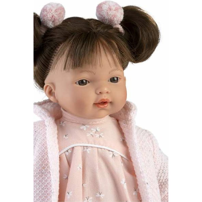 Llorens Muñeca Llorona Vera con cuerpo de tela y chupete Llorens Muñeca Llorona Vera con cuerpo de tela y chupete