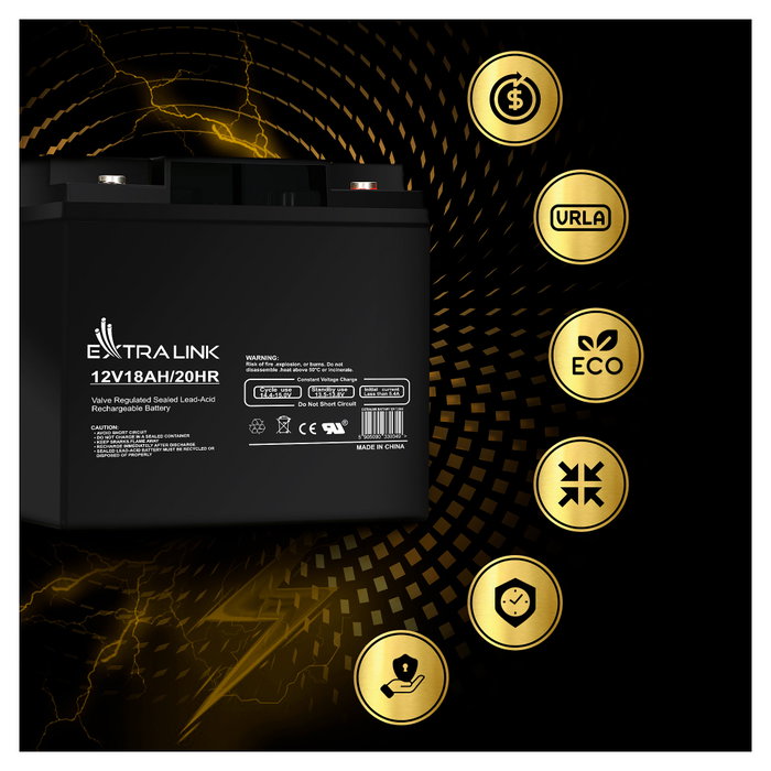 Extralink Batería AGM 12V 18Ah Extralink Batería AGM 12V 18Ah