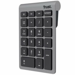 Trust Xalas Teclado Numérico Inalámbrico Plata