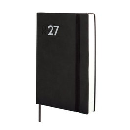 FINOCAM Agenda Anual 2027 Dynamic Mara Cosida Tapa Flexible Negro
