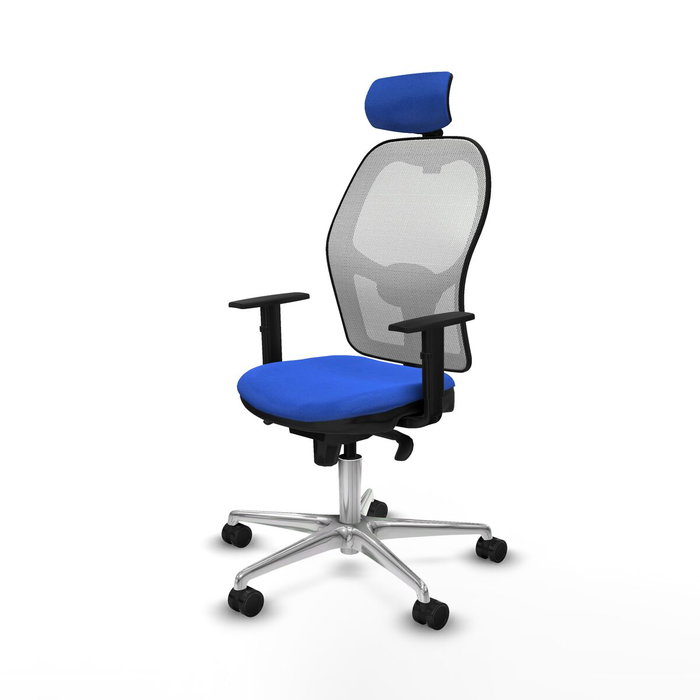 PIQUERAS Y CRESPO Silla de oficina Jorquera Azul y Blanco PIQUERAS Y CRESPO Silla de oficina Jorquera Azul y Blanco