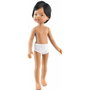 Paola Reina Muñeco Niño Latino Balbino Pelo Corto Negro Ojos Grises 32 cm