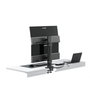 Alogic Elevate 34 Dual Vertical Monitor Stand Space Grey