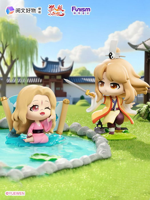 Fox Spirit Matchmaker Blind Box Minifiguras Sea Oath Mountain Alliance 8 cm Expositor (8)