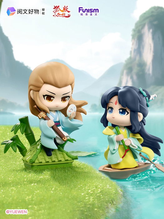 Fox Spirit Matchmaker Blind Box Minifiguras Sea Oath Mountain Alliance 8 cm Expositor (8)