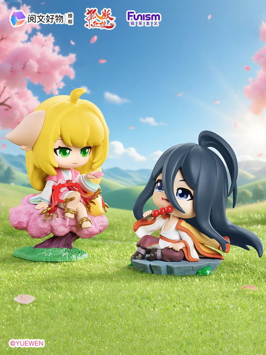 Fox Spirit Matchmaker Blind Box Minifiguras Sea Oath Mountain Alliance 8 cm Expositor (8)