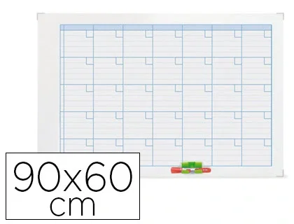 NOBO Planning Magnético Mensual 90x60 cm