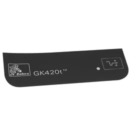 Zebra Placa identificativa 105934-063 Negro