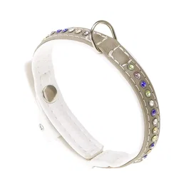 Ferplast Collar Lux C12 22 Dove Gris Blanco para Perros