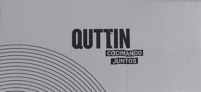 Inde Set de 7 piezas de la colección Natura Nero con cuchillos, tijeras y taco (2 cajas)