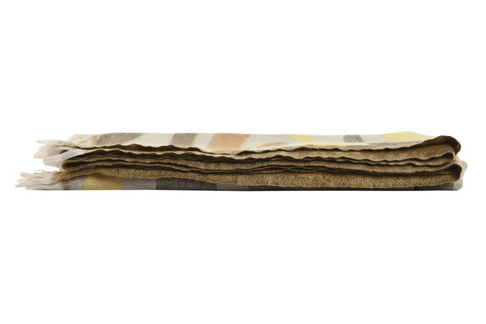 DKD Home Decor Manta Multicolor Jacquard 170 x 130 cm Poliéster Acrílico 300 gsm