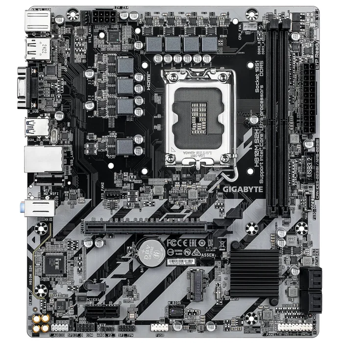 Gigabyte H810M S2H Micro ATX DDR5 LGA1851 Gigabyte H810M S2H Micro ATX DDR5 LGA1851