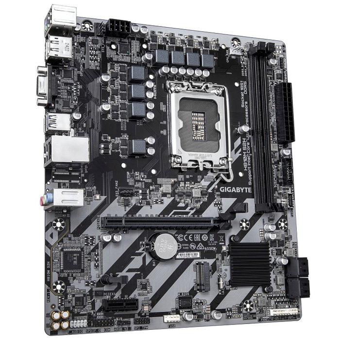 Gigabyte H810M S2H Placa Base Intel H810 LGA 1851 mATX con DDR5, PCIe 4.0, M.2, HDMI 2.1, DisplayPort 2.1