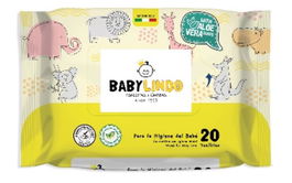 Inde Toallitas para Bebé con Aloe Vera, 20 Unidades (24 Unidades)