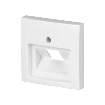 Busch-Jaeger 1803-914 Placa Frontal RJ-45 Blanco IP20, 1 Módulo para Sistemas Busch-Balance SI, Termoplástico 55x55 mm Busch-Jaeger 1803-914 Placa Frontal RJ-45 Blanco IP20, 1 Módulo para Sistemas Busch-Balance SI, Termoplástico 55x55 mm