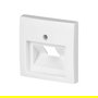 Busch-Jaeger 1803-914 Placa Frontal RJ-45 Blanco IP20, 1 Módulo para Sistemas Busch-Balance SI, Termoplástico 55x55 mm