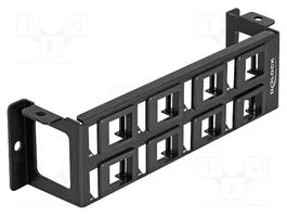 DeLOCK 86517 Panel de parches de 8 puertos para montaje vertical