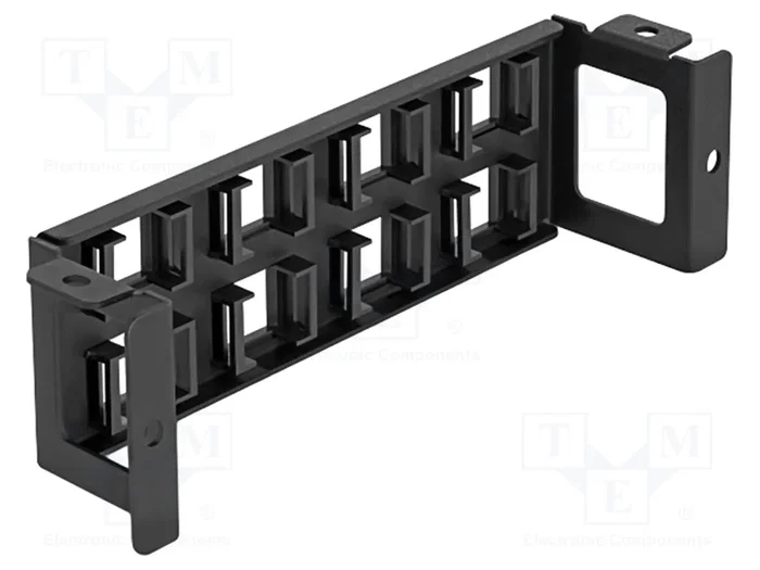 DeLOCK 86517 Panel de parches de 8 puertos para montaje vertical